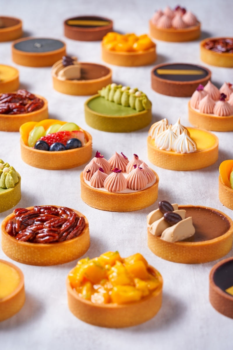 Wunderfolks new Mango Passionfruit Tart, Matcha Azuki Tart and Coffee Hazelnut Tart