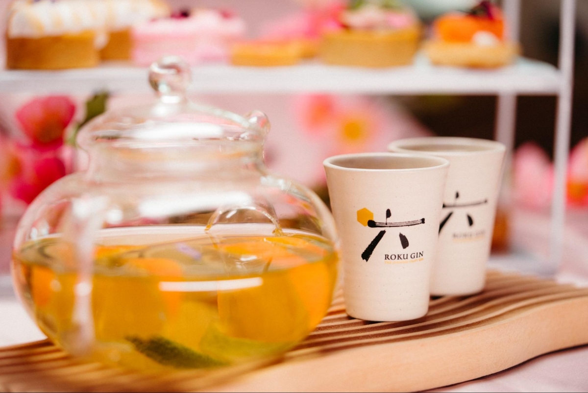 Roku Gin Spring High Tea 2022 at GudSht Singapore