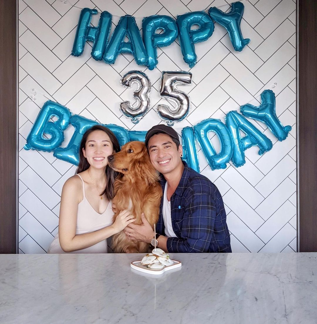 Divian Nair celebrating his 35th birthday