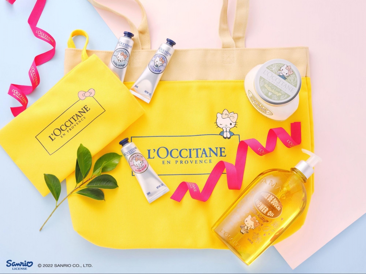 L'OCCITANE Hello Kitty Tote Bag Singapore