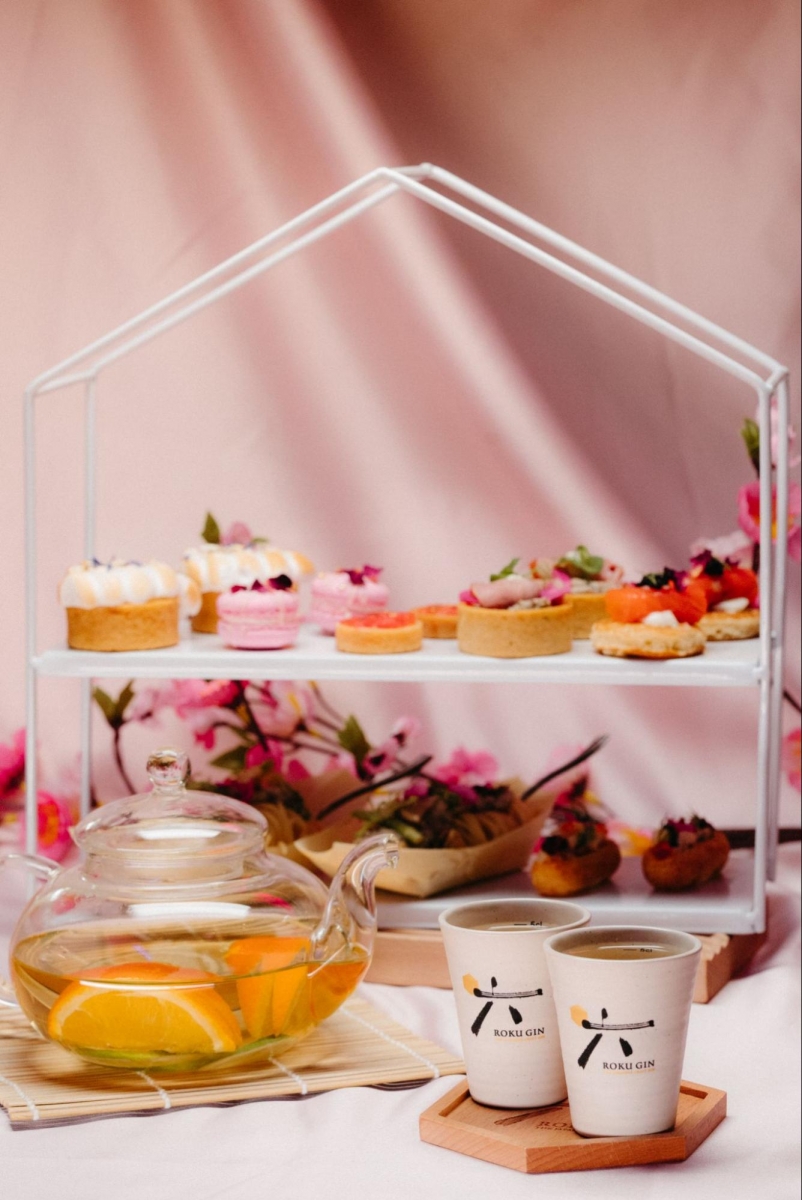 Roku Gin Spring High Tea 2022 at GudSht Singapore