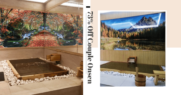 Luxurious Spa In Town Is Having 73% Off Couple Onsen Sessions With 1-Hour Full Body Massage Included