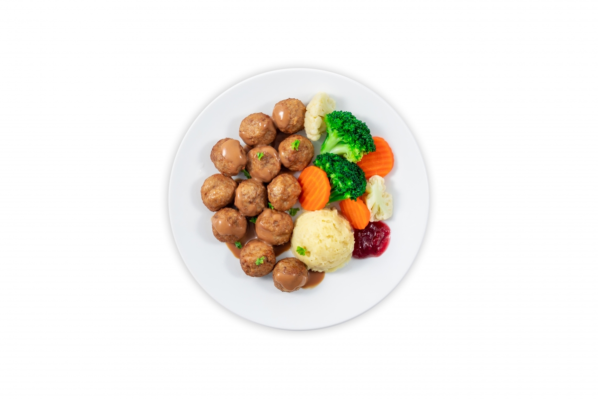 IKEA 12pcs Meatball with Mixed Veggie