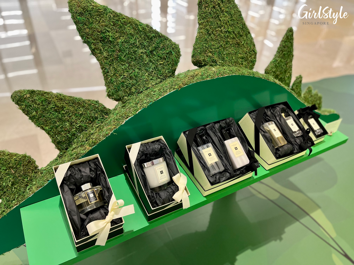 Gift boxes at the Jo Malone pop-up at ION Orchard