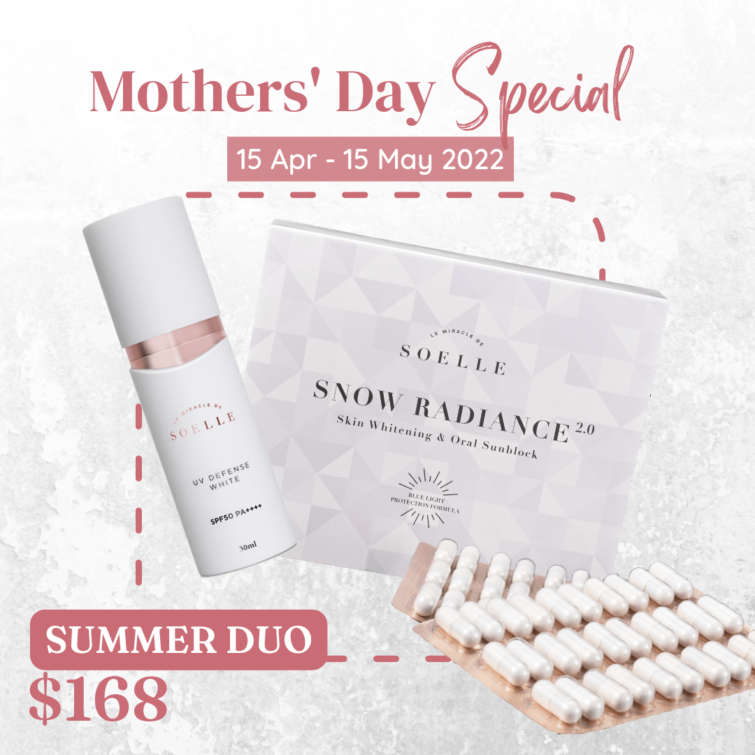 The Summer Duo, retailing at $168 from now till 15 May.