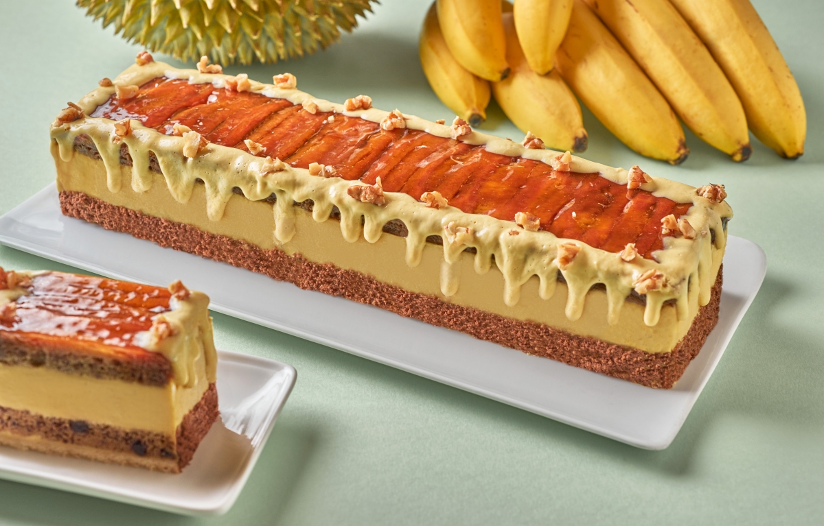 Goodwood Park Hotel - Durian Fiesta - D24 Banana Flambé Cake
