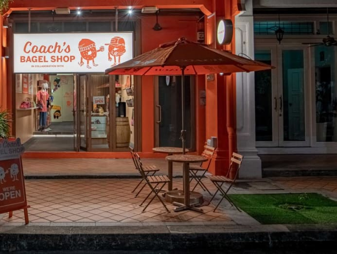 Coach's Bagel Shop pop-up Singapore 2022