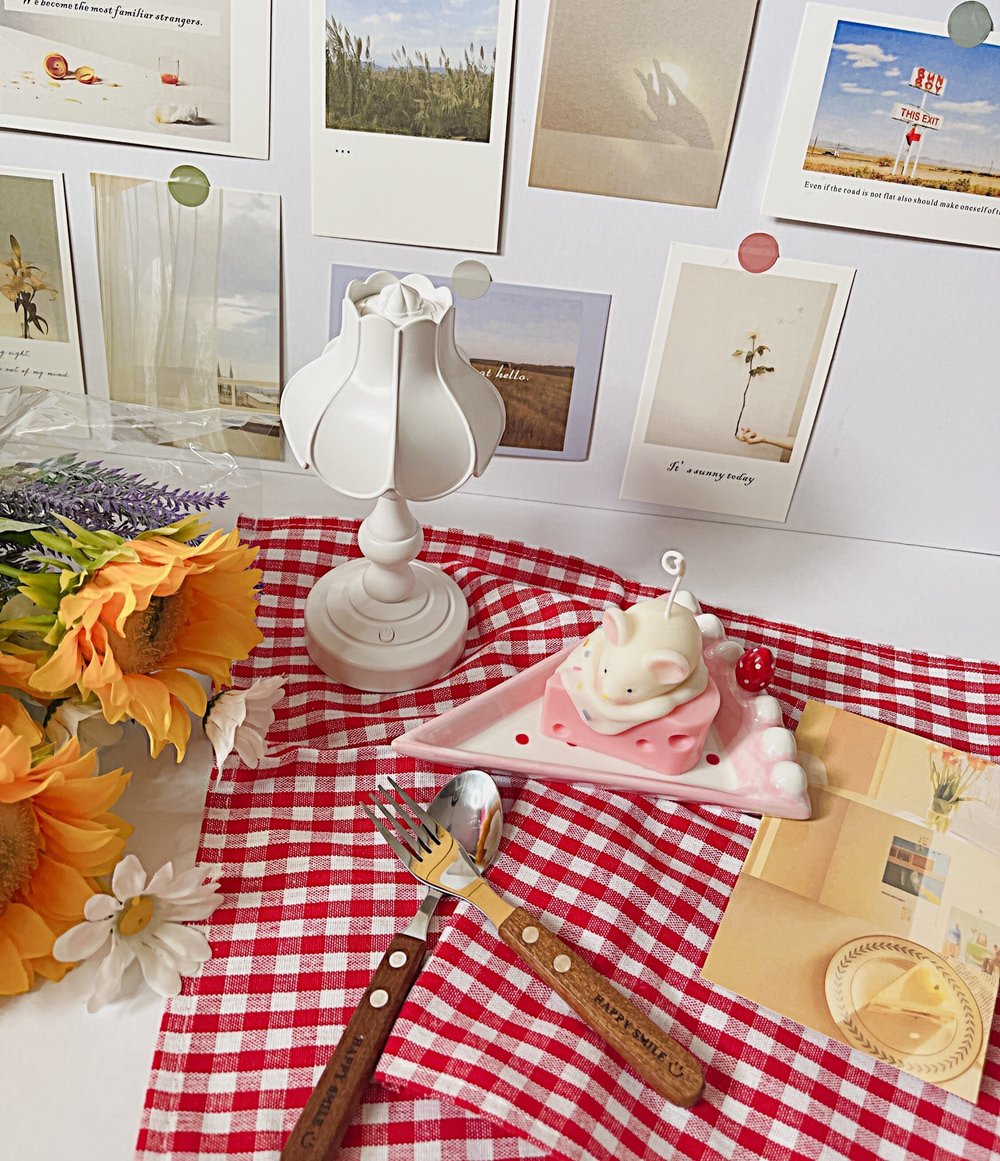 Cartoon Cheese Candle - Dusk Hour Singapore