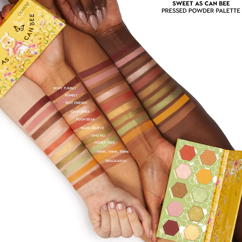 ColourPop Winnie The Pooh eyeshadow palette