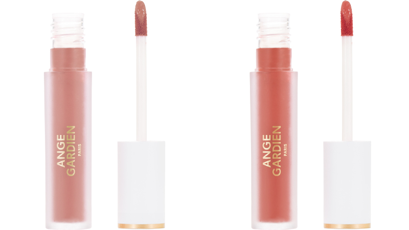 Shades (from left): 55 Morning Coral, 57 Honey Pumpkin.