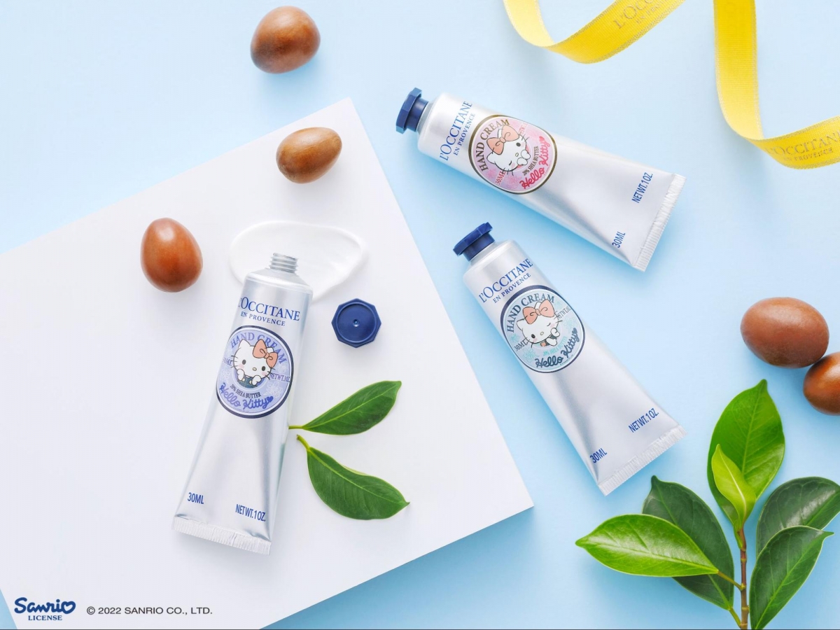 L'OCCITANE Hello Kitty Shea Butter Hand Cream Singapore