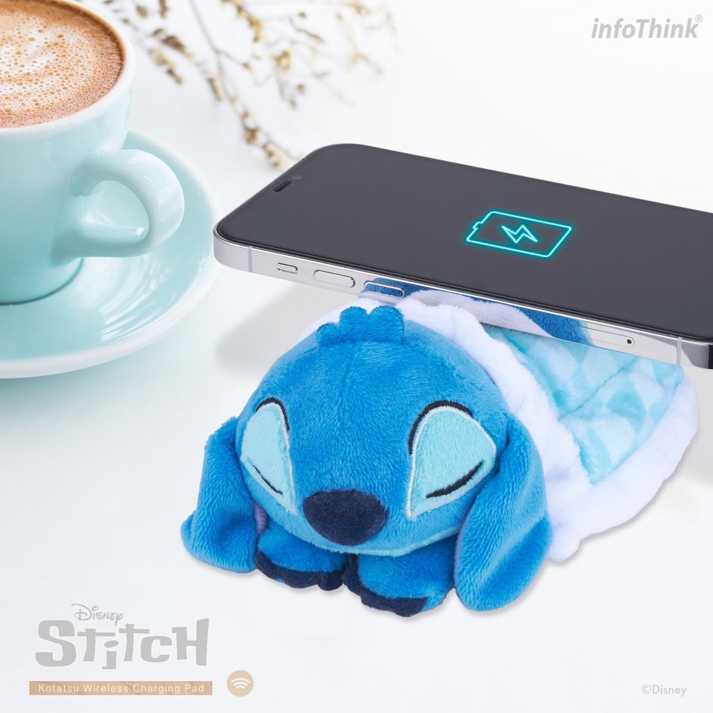 infoThink x Disney Kotatsu Wireless Charging Pad - Stitch