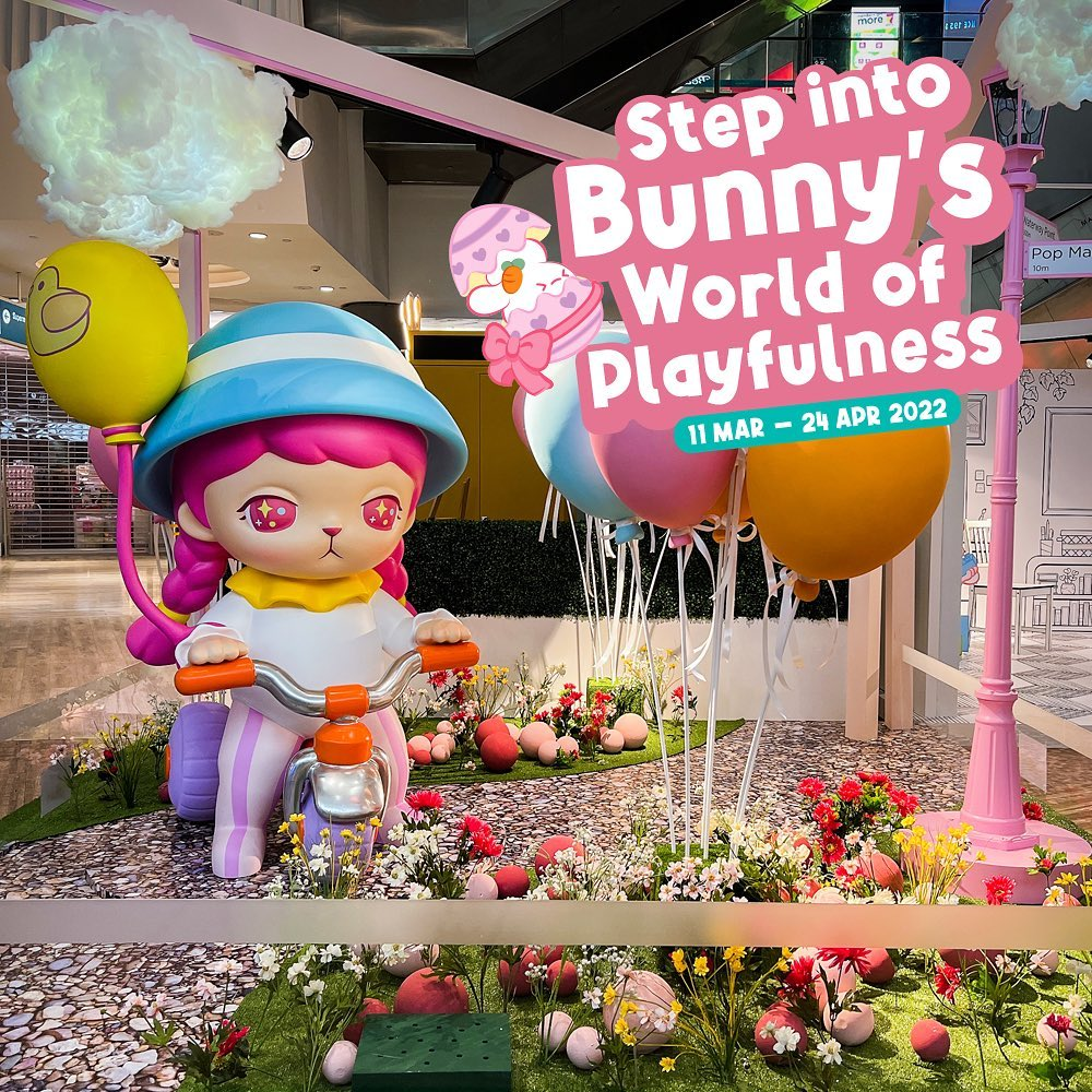 POP MART Bunny exhibition Singapore