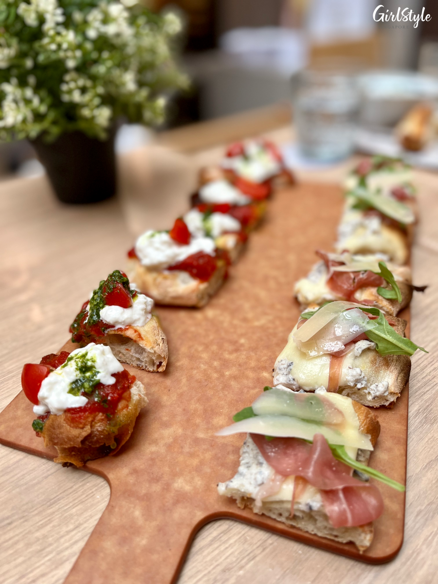 Burrata Cheese and Tartufala pizza - L’Arte Pizza and Focaccia