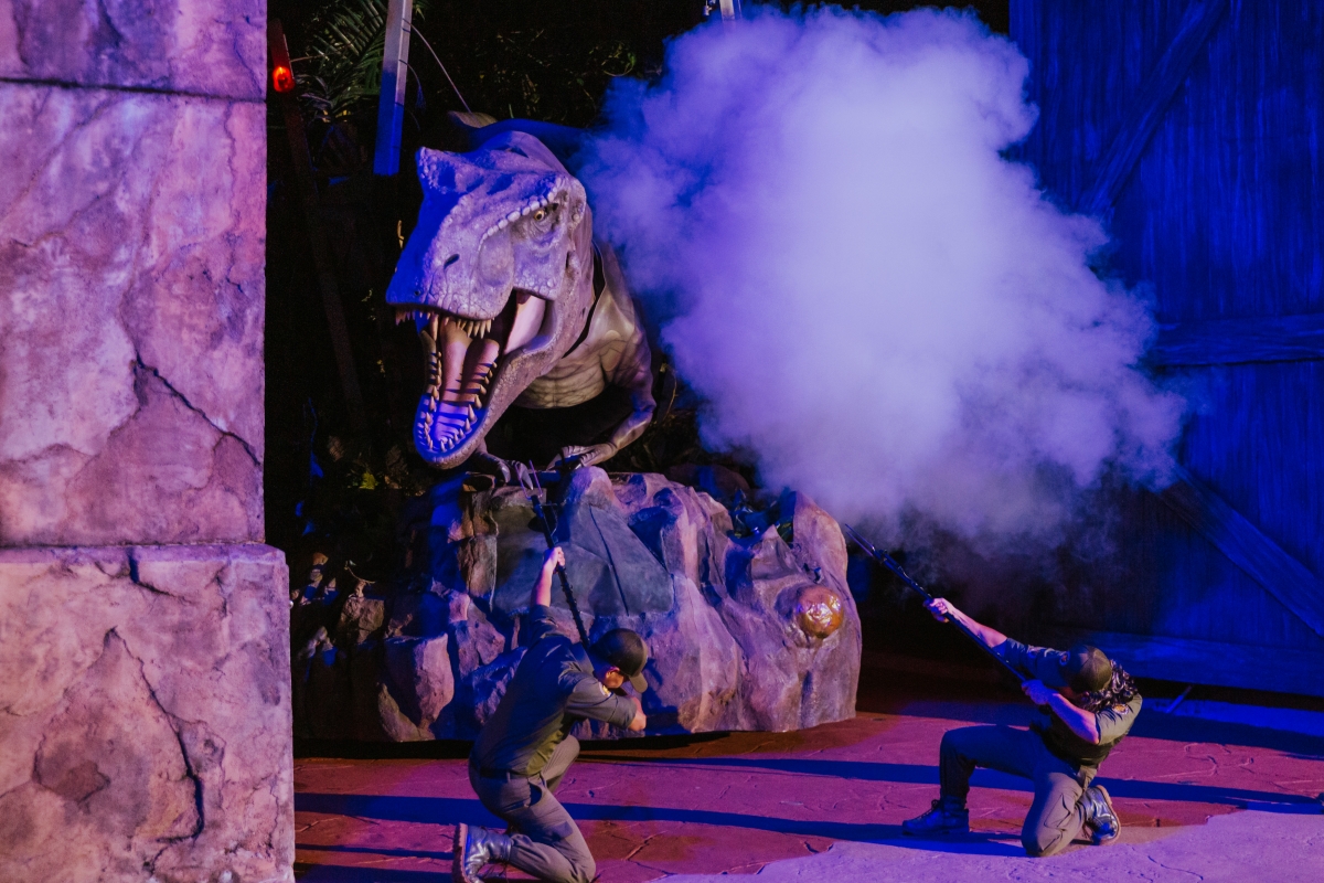 Jurassic World Dominion Dining Adventure - Prehistoric Encounter with T Rex