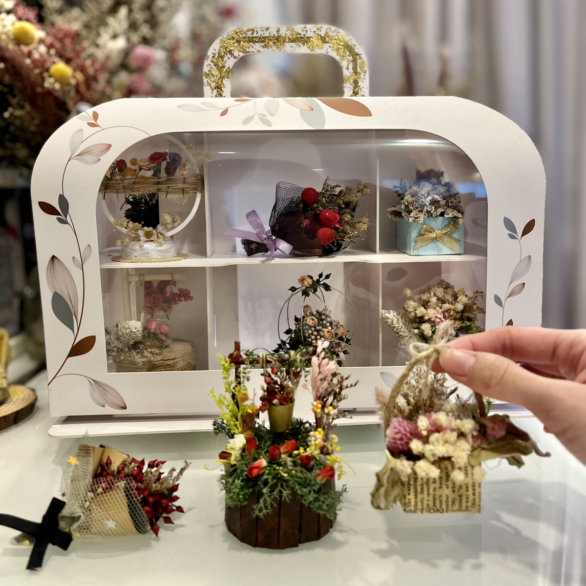 Bounty Bunny Mini Bouquets In A Box