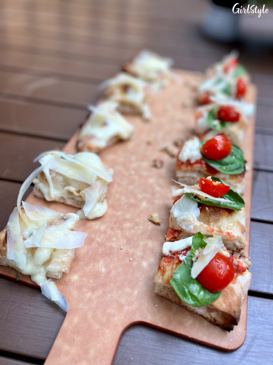 Formaggi and Chevre pizza - L’Arte Pizza and Focaccia