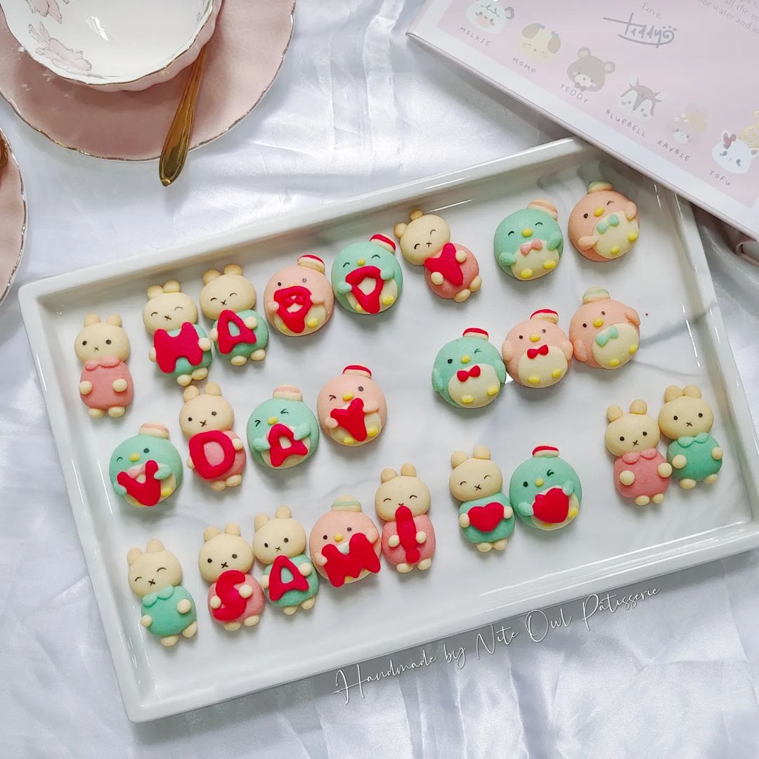 Nite Owl Pâtisserie Singapore cute butter cookies