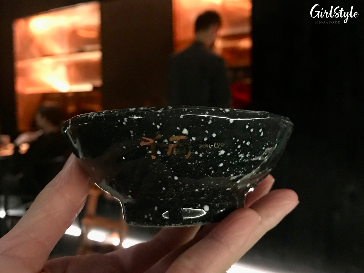sen-ryo exclusive custom-made condiments bowl