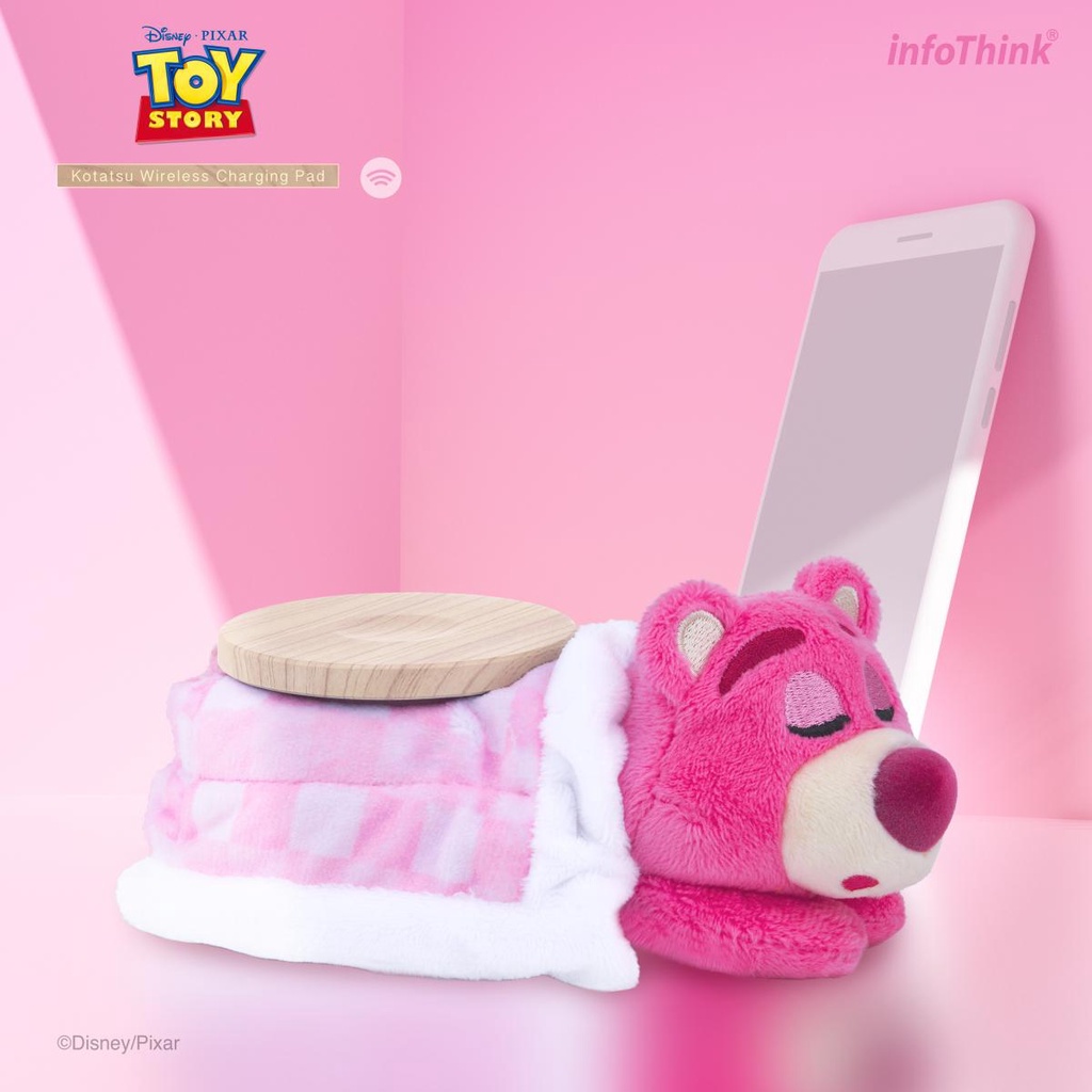 infoThink x Disney Kotatsu Wireless Charging Pad - Lotso