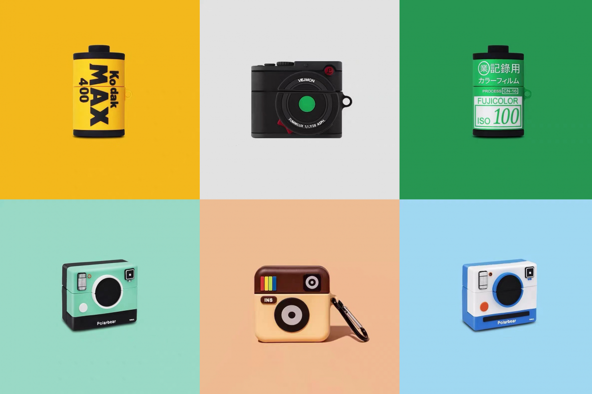 Instant Camera Airpods Case