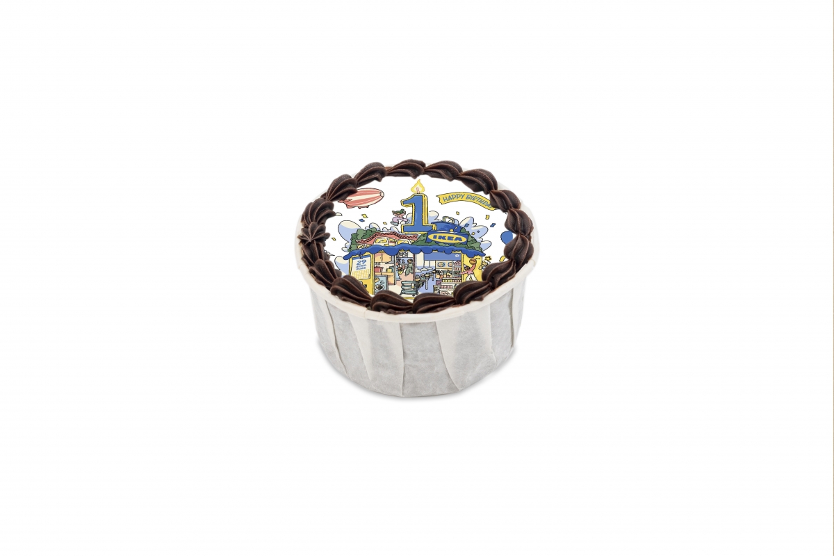 IKEA Singapore Jurong 1st Anniversary Birthday Cupcake