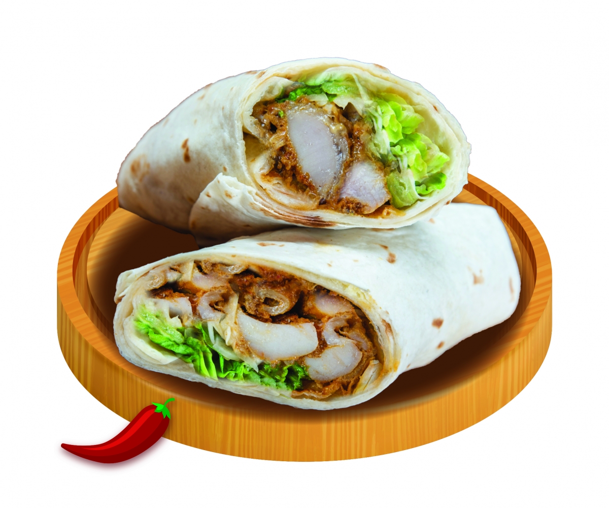 7-Eleven Quix Spicy Chicken Tikka Masala Wrap (level 2)