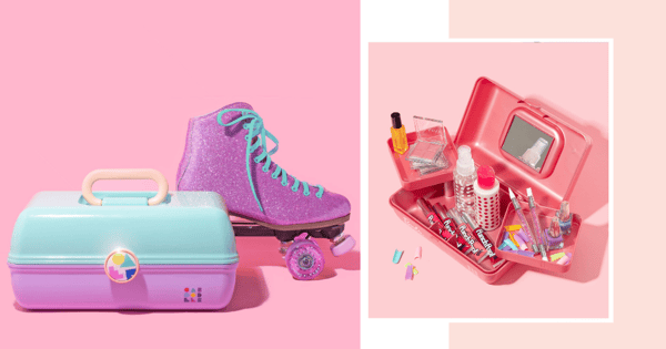 These Retro Pastel Caboodles Are A Great Way To Organise Your Makeup & Accessories