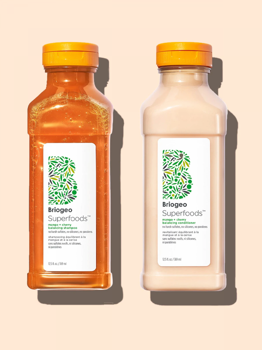 Briogeo Superfoods Mango Cherry Balancing shampoo conditioner review