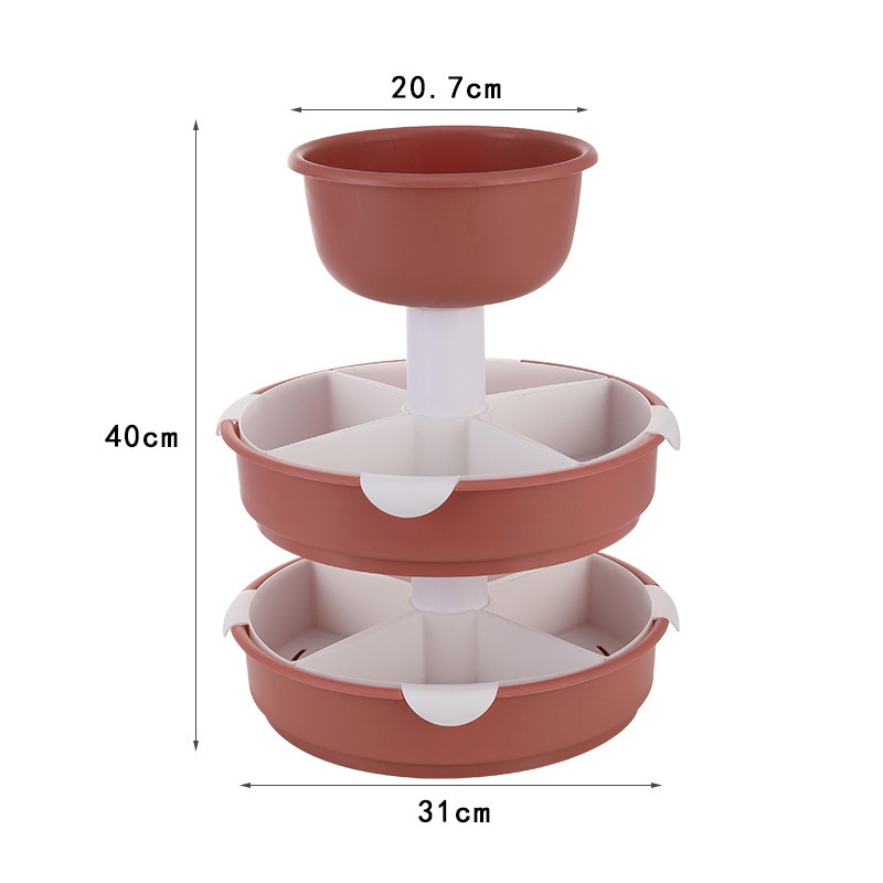 Pink rotating hotpot ingredient stand Singapore