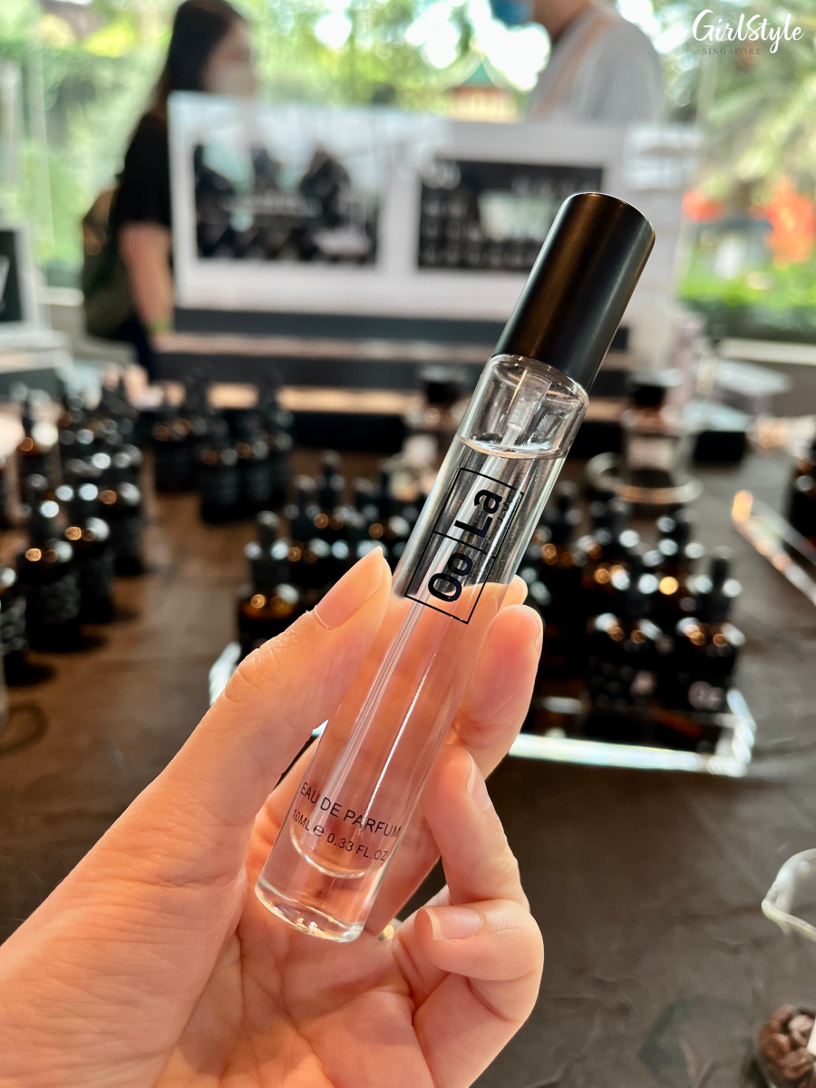10ml personalised perfume at Oo La Lab Craft Fragrance Experience - Wellness Festival Singapore