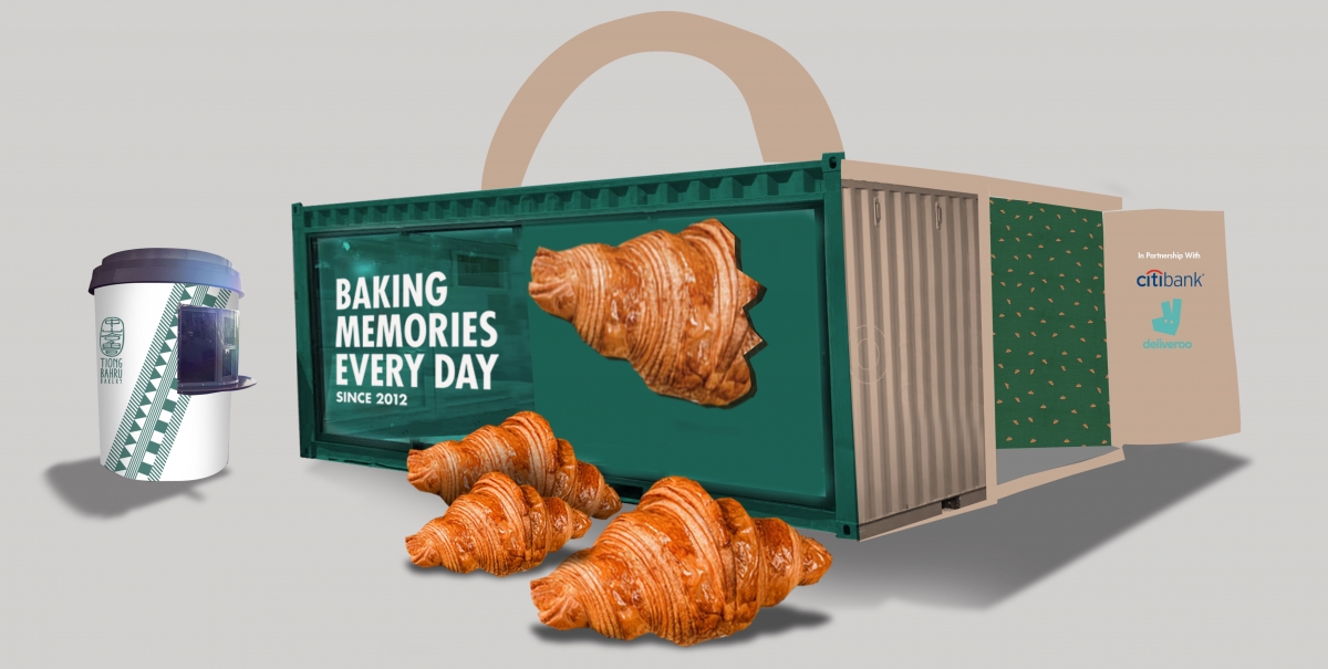 Tiong Bahru Bakery Pop-Up Installation at Raffles City Shopping Centre