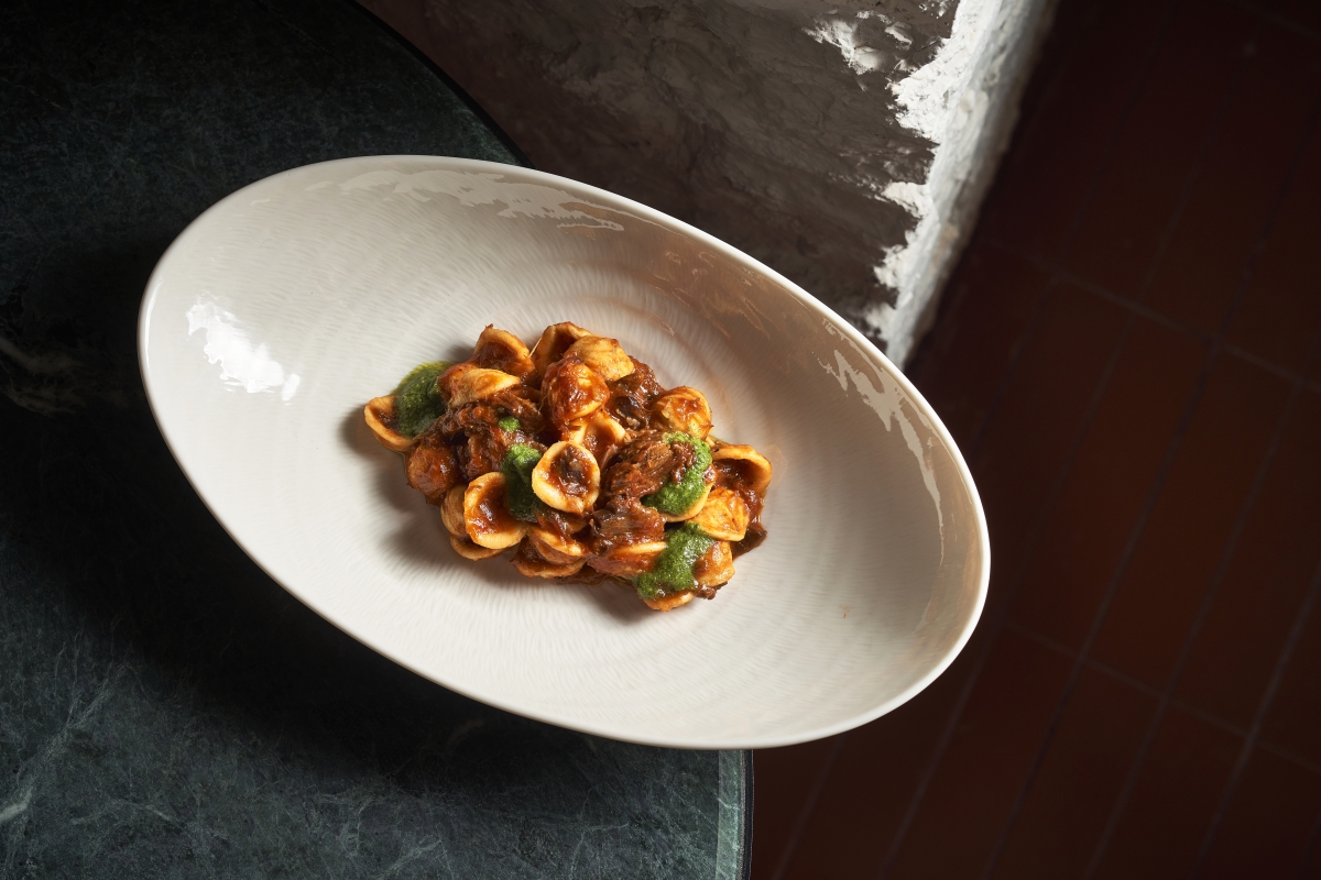 Orecchiette al Sugo d’Agnello
