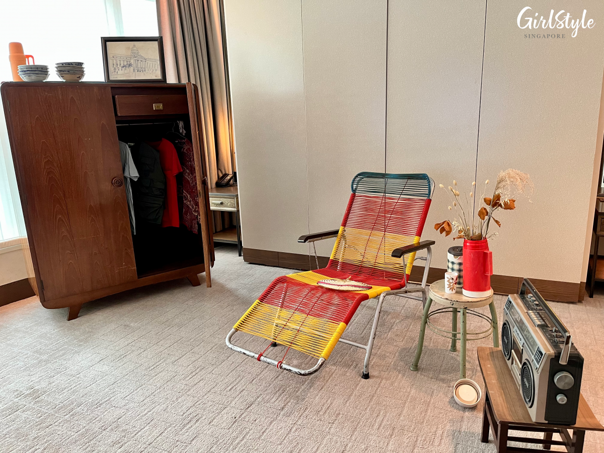 Artist clothes and other nostaligic items - #GBK85, a solo exhibition by Goh Beng Kwan at Conrad Centennial Singapore Hotel