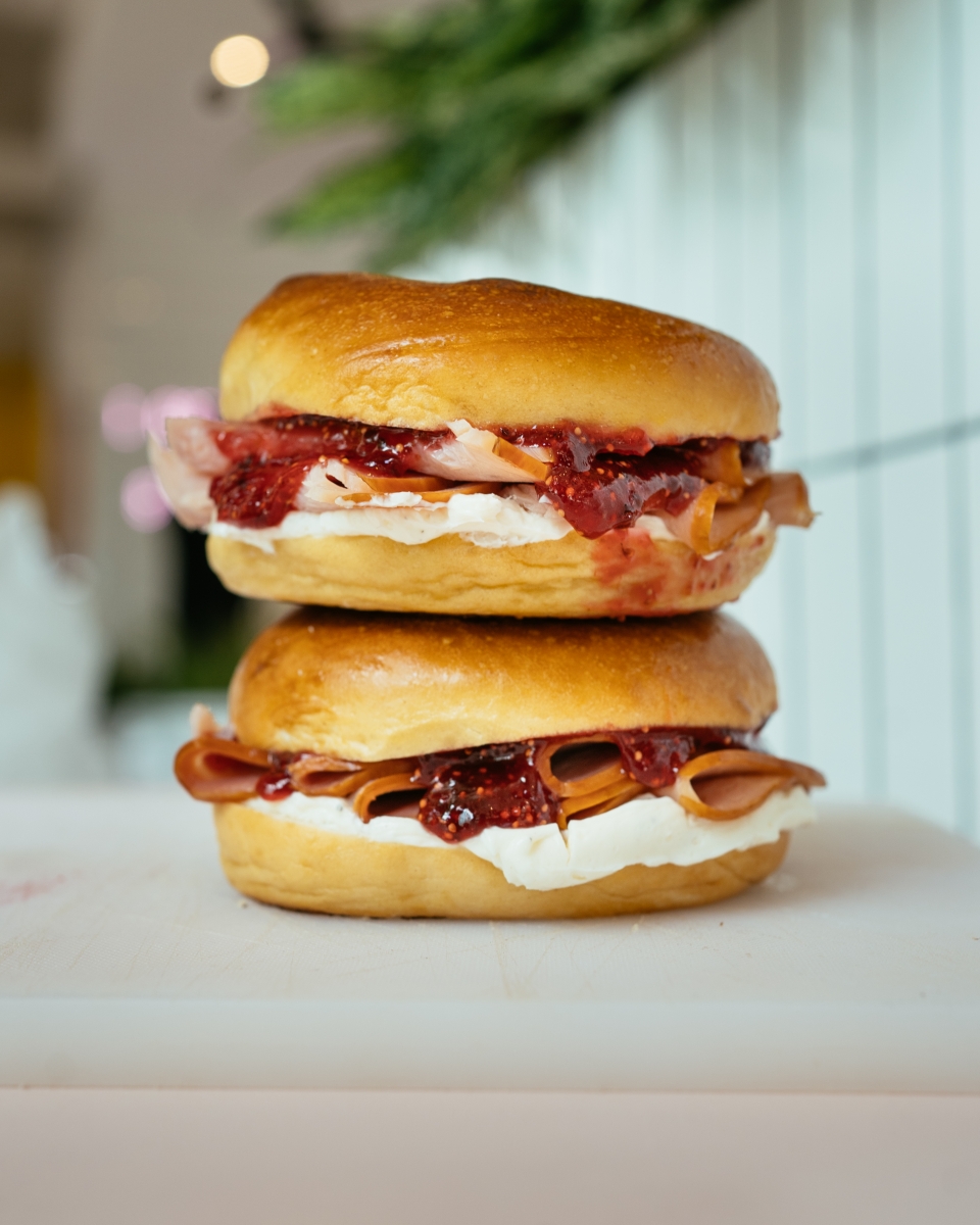 Mr Holmes x Two Men Bagel Pigs N Figs Bagel