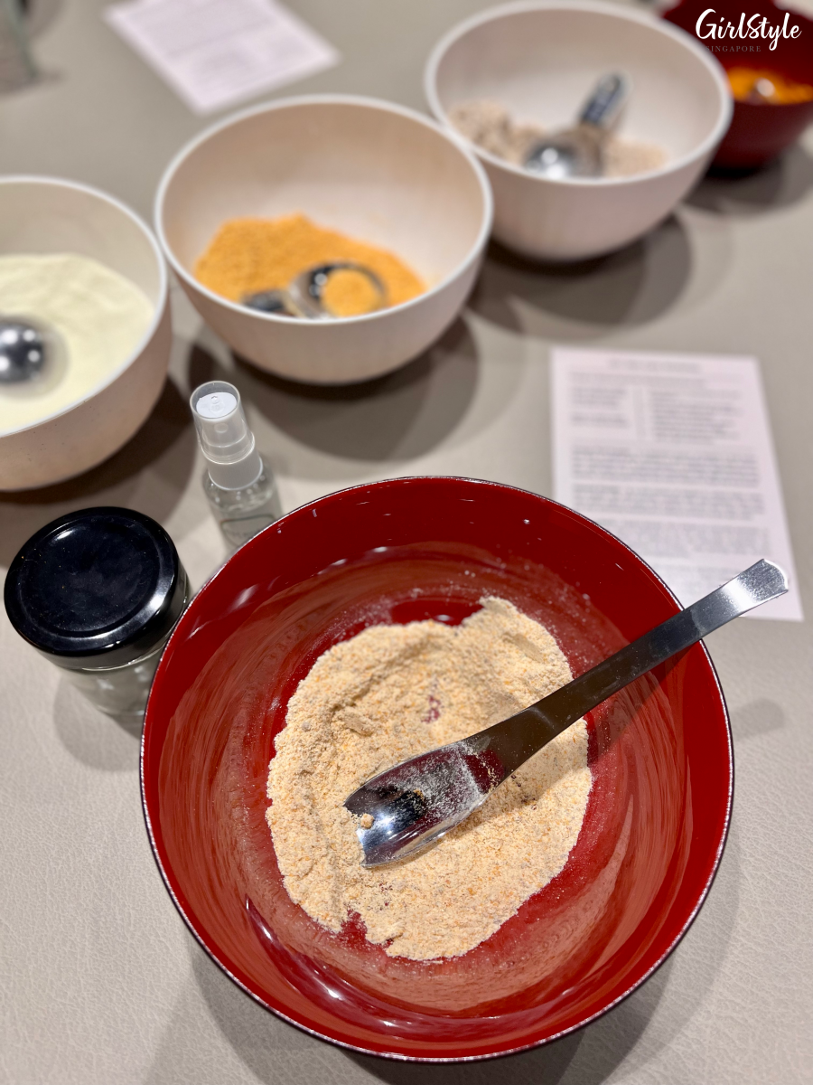 Face and body scrub workshop by Escential The Body Tonic at lyf Farrer Park Singapore