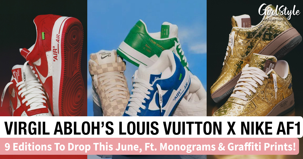 virgil abloh x louis vuitton x nike air force 1