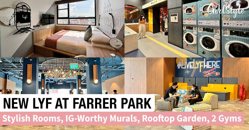 lyf Farrer Park New CoLiving Space In Singapore Has 240 Stylish