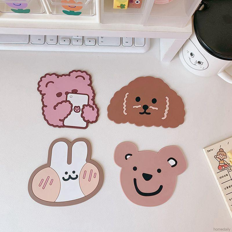 Cute Korean animal coasters Singapore