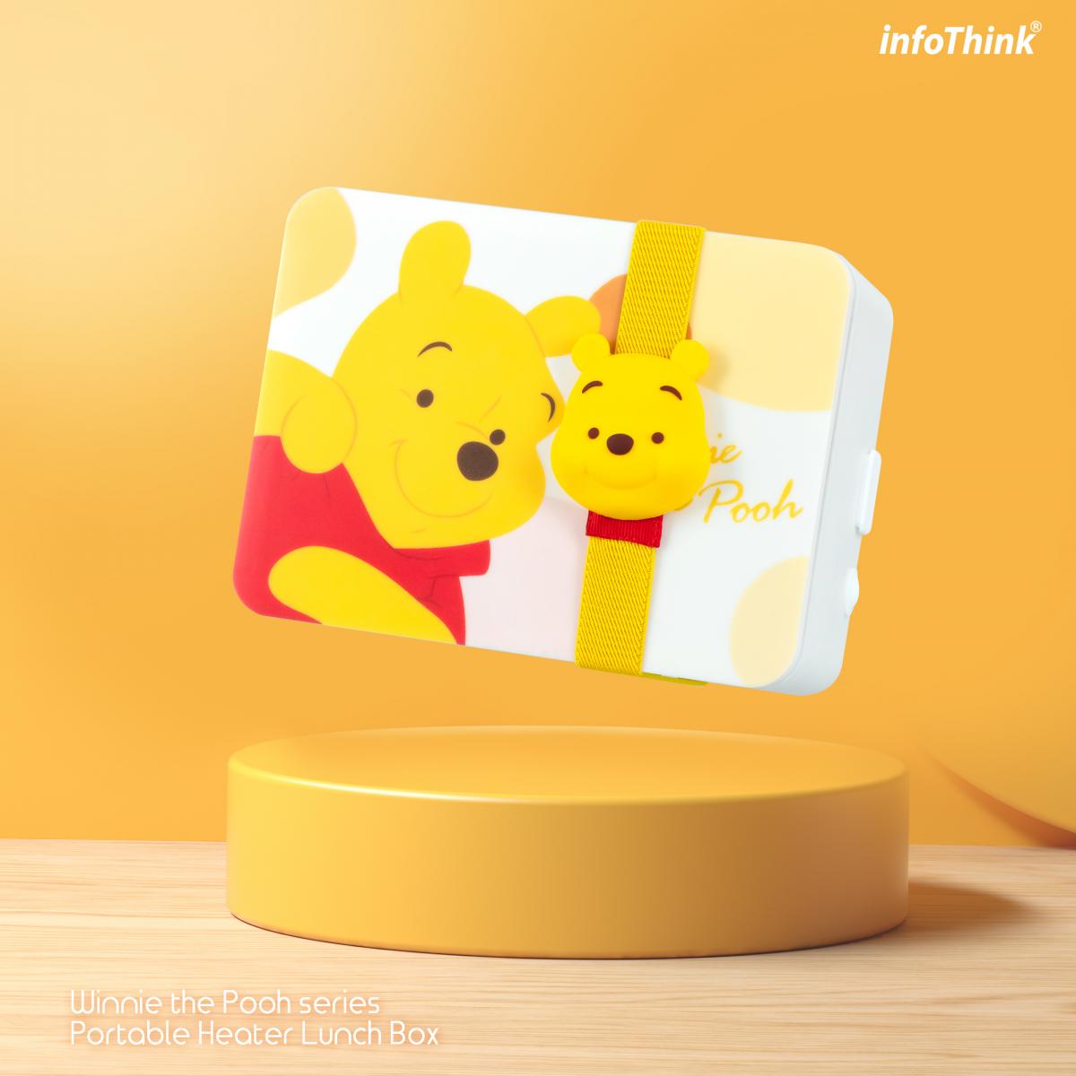 infoThink Winnie-The-Pooh Portable Heater Lunch Box