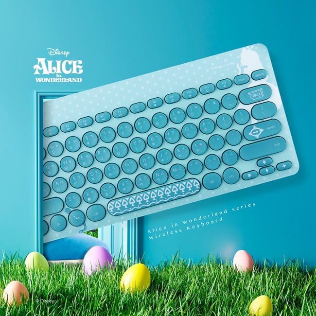 infoThink Alice In Wonderland wireless keyboard