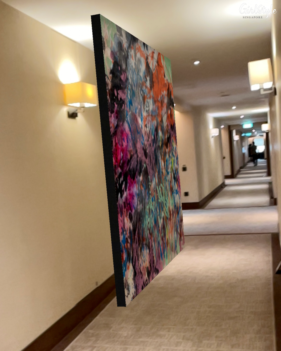 AR Art - #GBK85, a solo exhibition by Goh Beng Kwan at Conrad Centennial Singapore Hotel