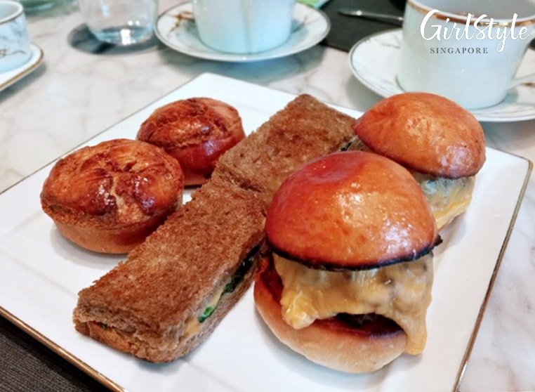 Ginger.Lily afternoon tea warm savouries
