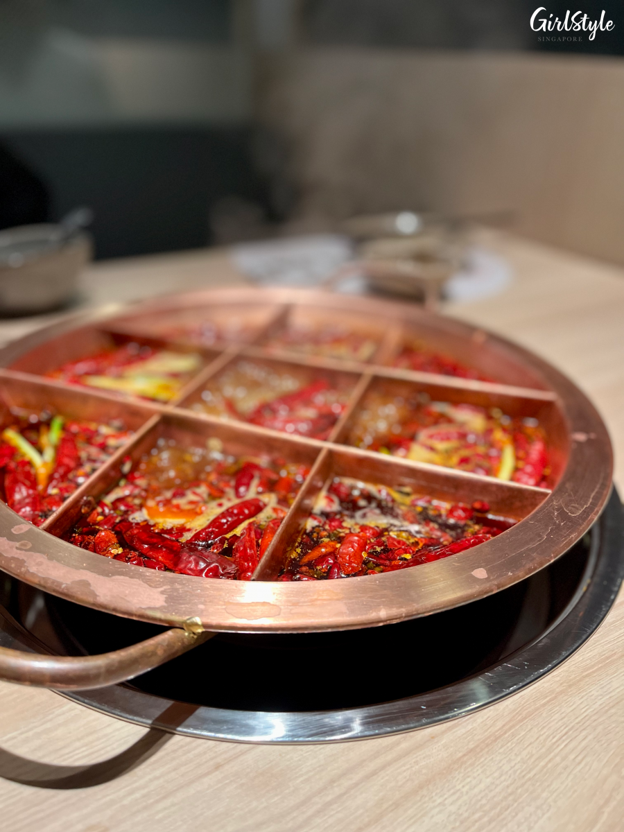 Authentic Chongqing Spicy Soup in nine-grid pot - Uncle Fong Hot Pot