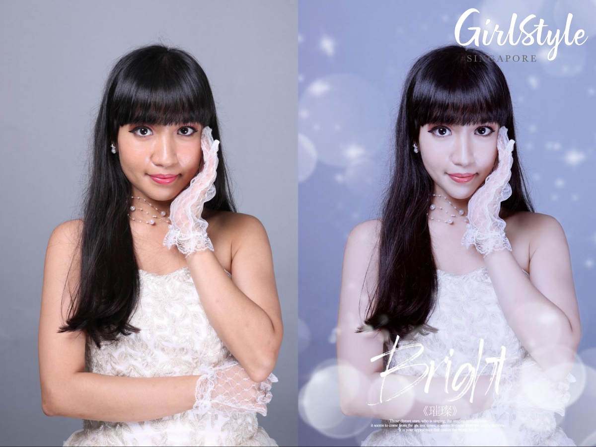 AI photo booth in Singapore at iWan Selfie Studio