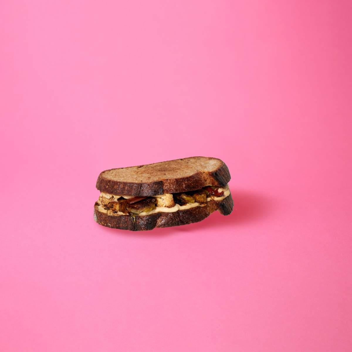 Mr Holmes Bakehouse Veggie Hummus Sandwich