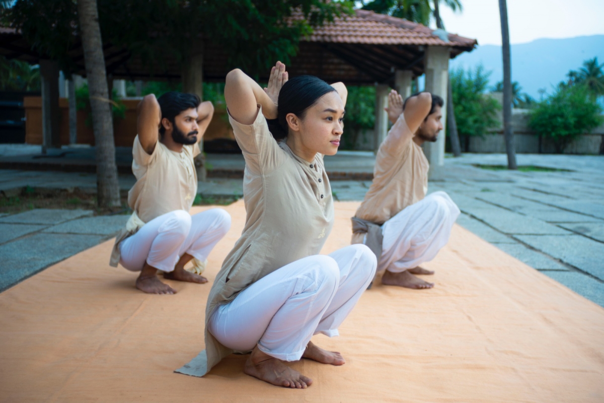 Yoga Namaskar at Wellness Sensorium