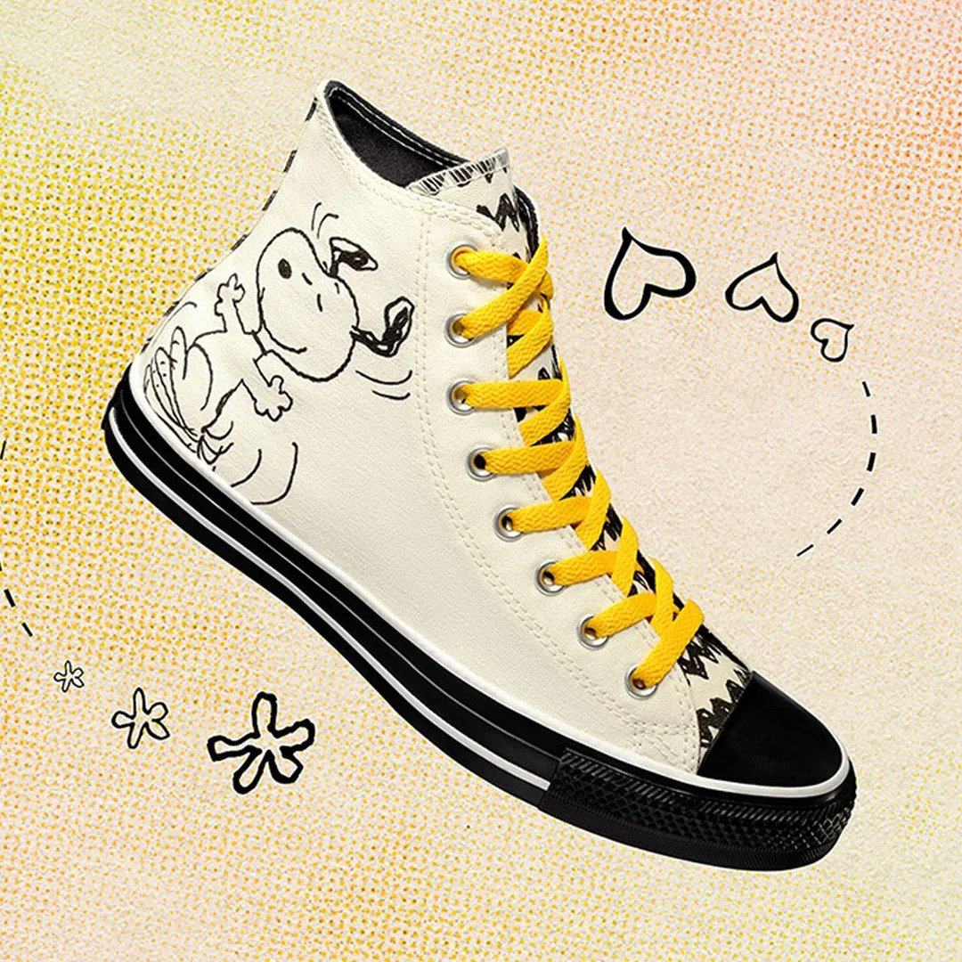 Converse X Peanuts Limited Edition Apparel And Customisable Sneakers