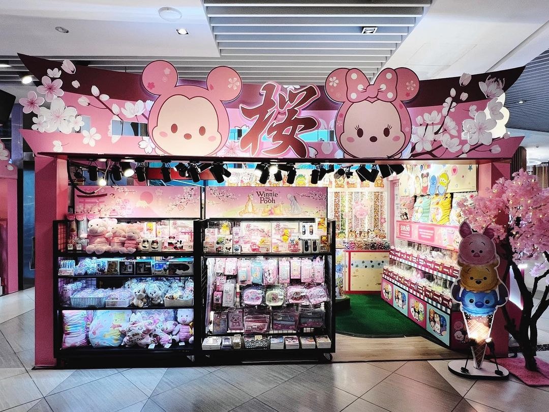Disney merchandise at Goldwood Suntec City