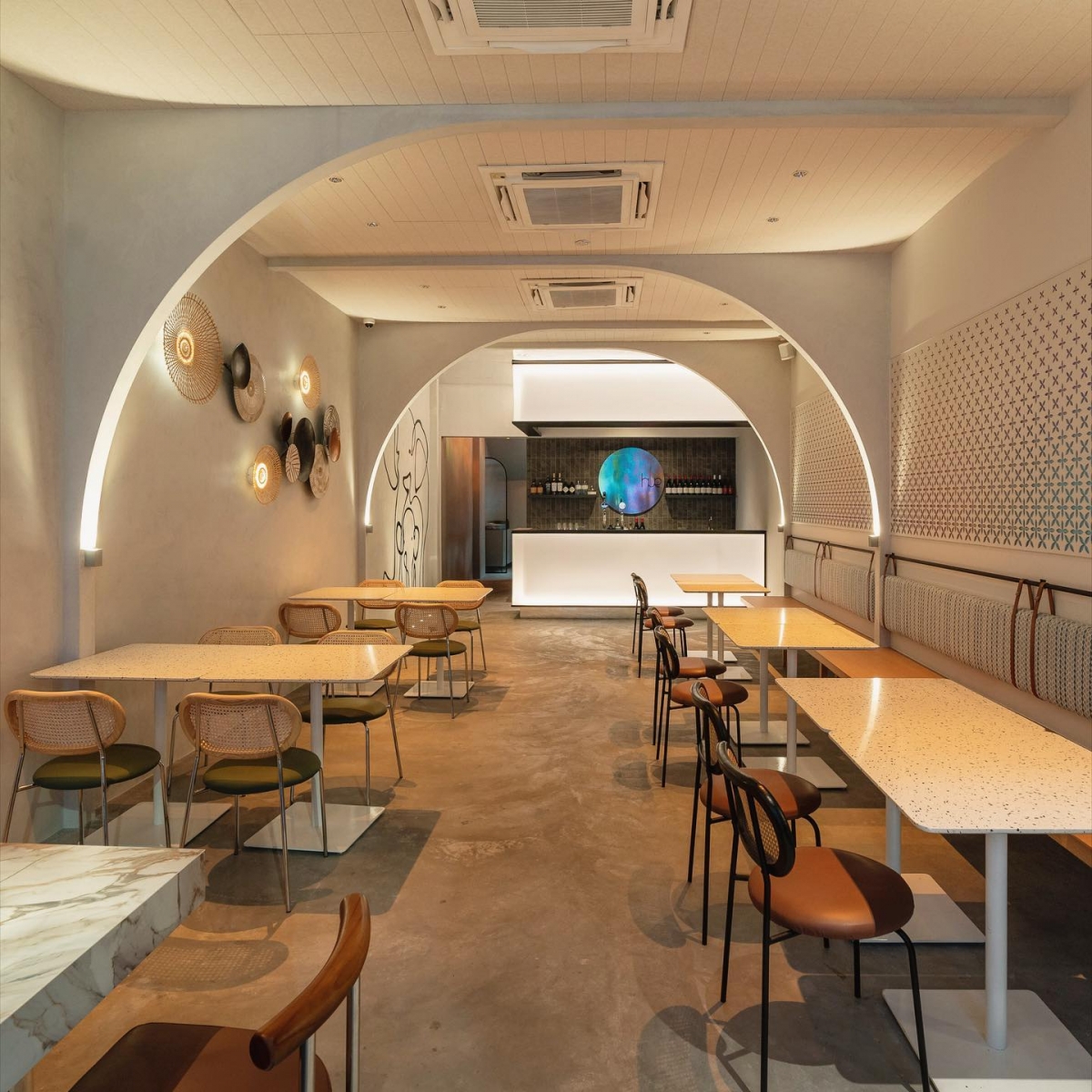 Hue restaurant interior